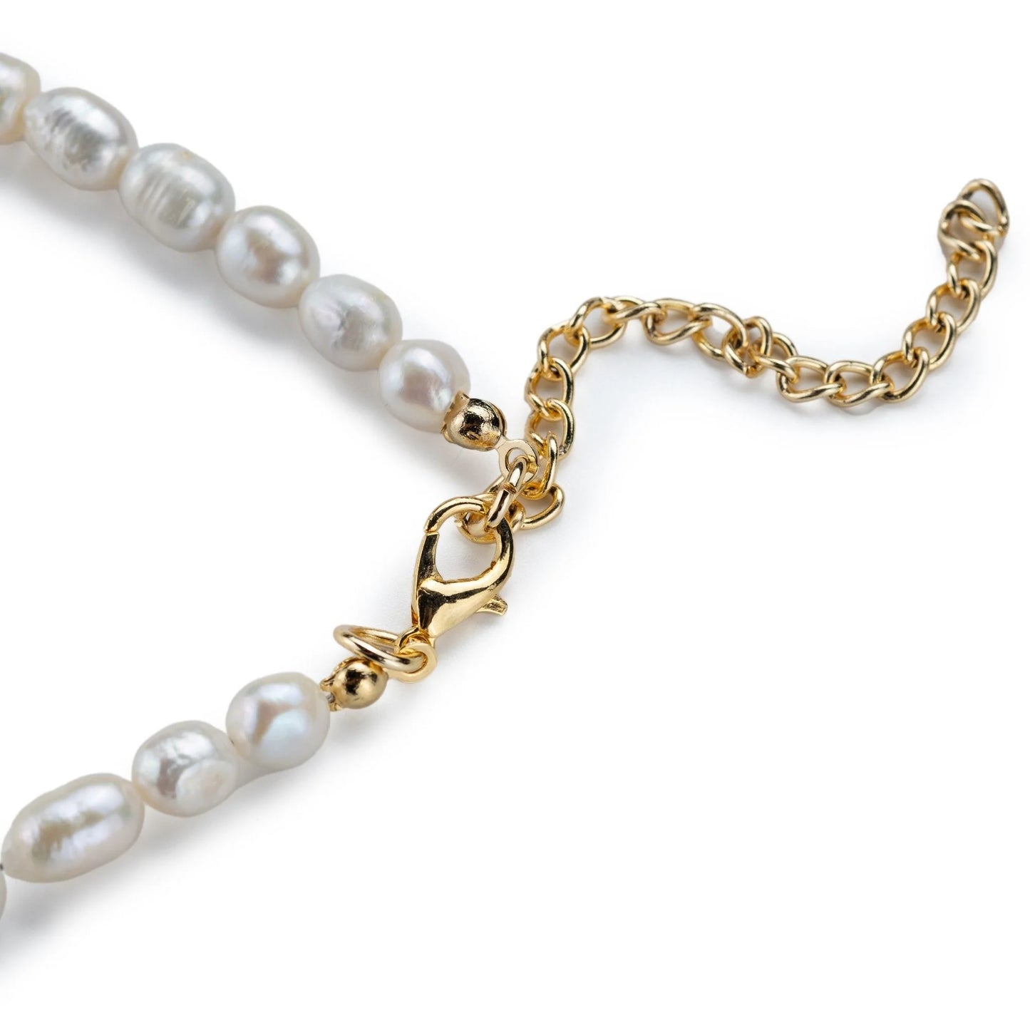Guardian Pearl Necklace detail view