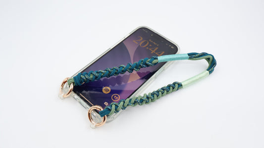 Forest Glitter Wristlet