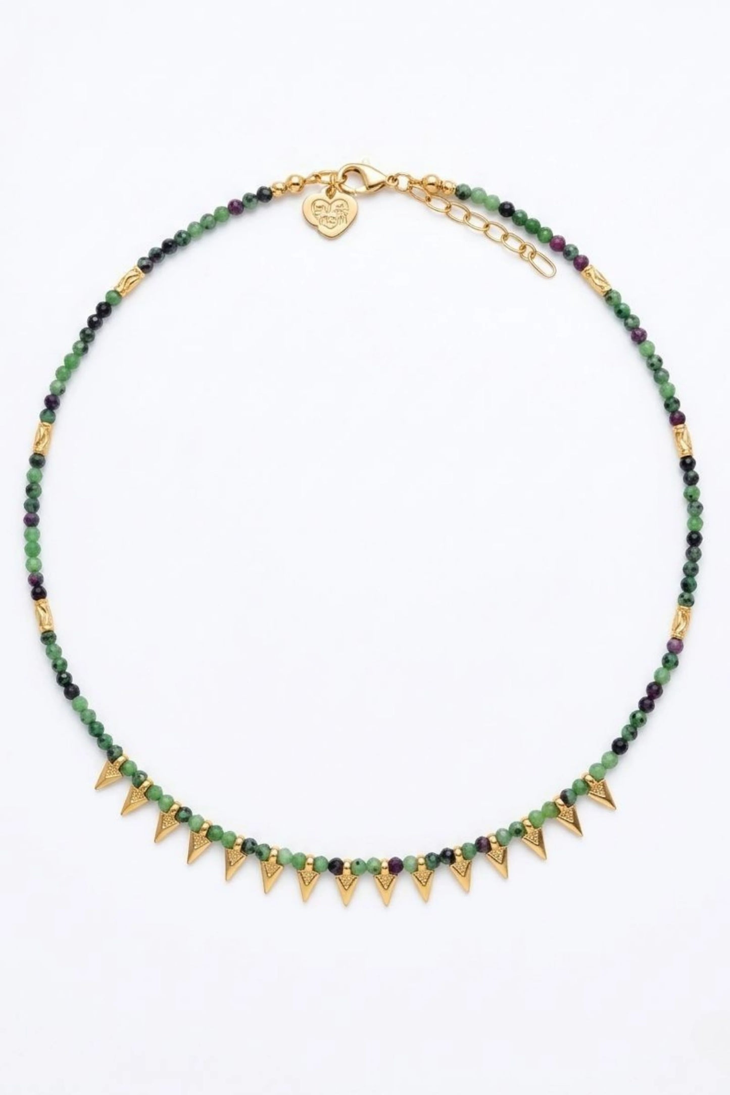 Ruby Zoisite Necklace