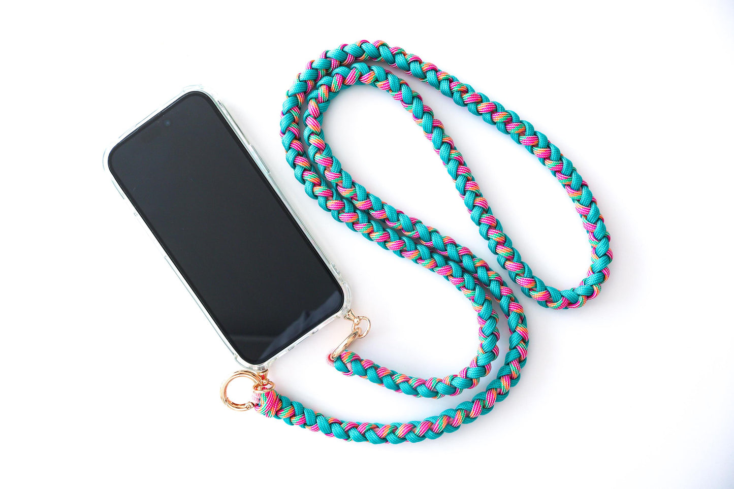 Lagoon Pink Crossbody Strap