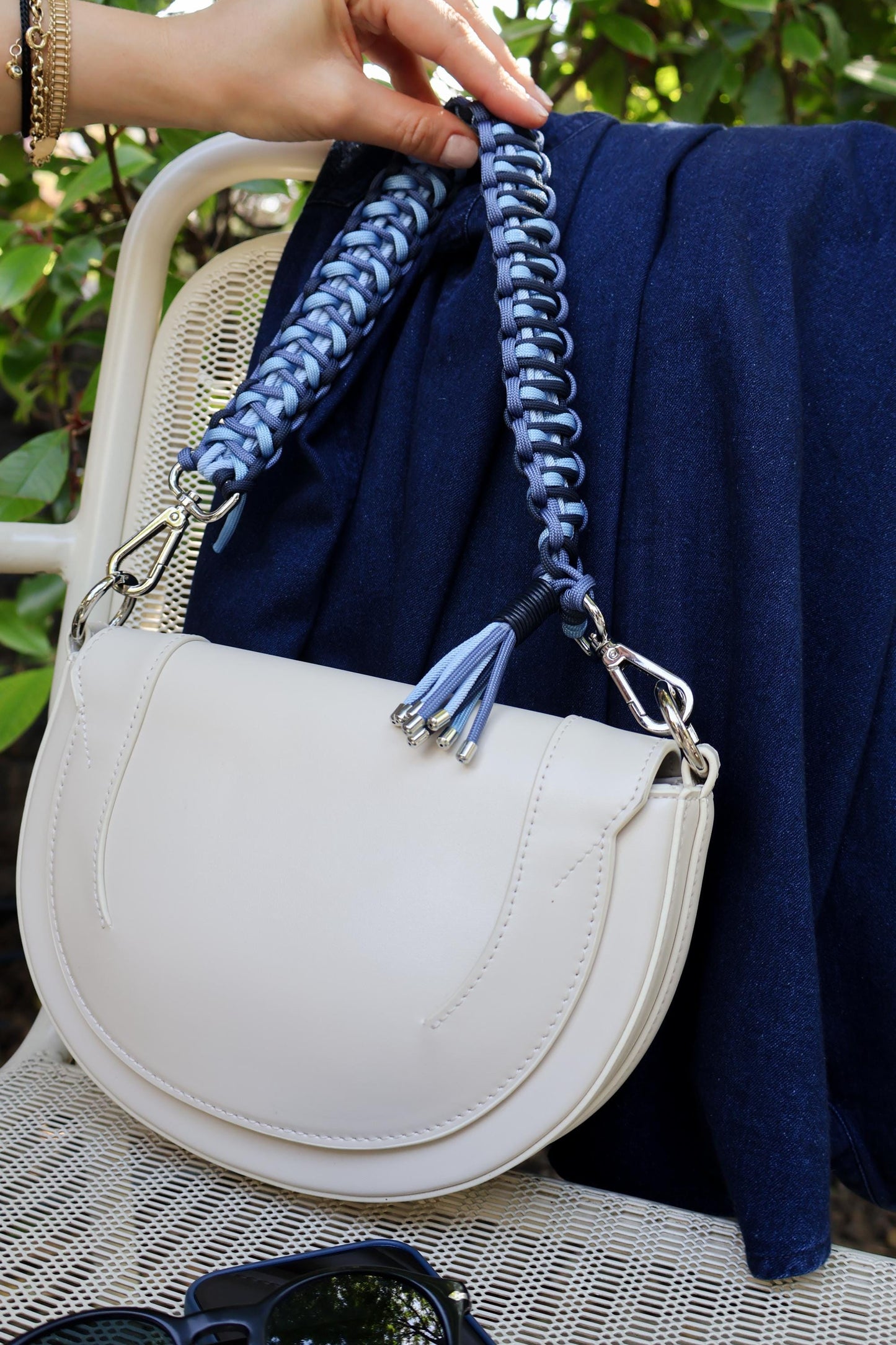 Azure Wave Shoulder Bag Strap