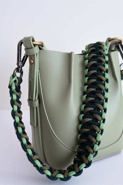 Verdant Sage Bag Strap Duo