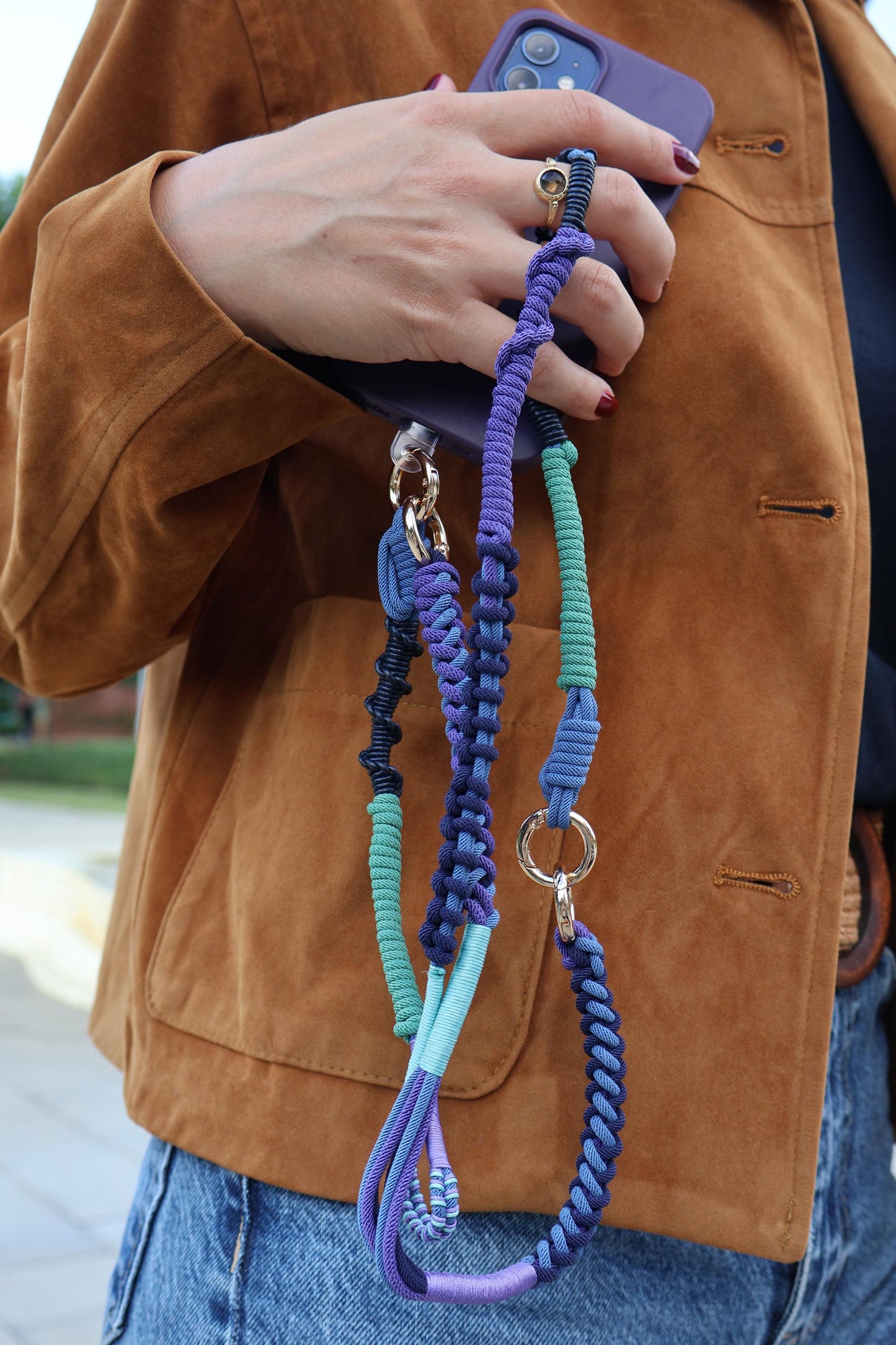 Twilight Blue Crossbody Strap