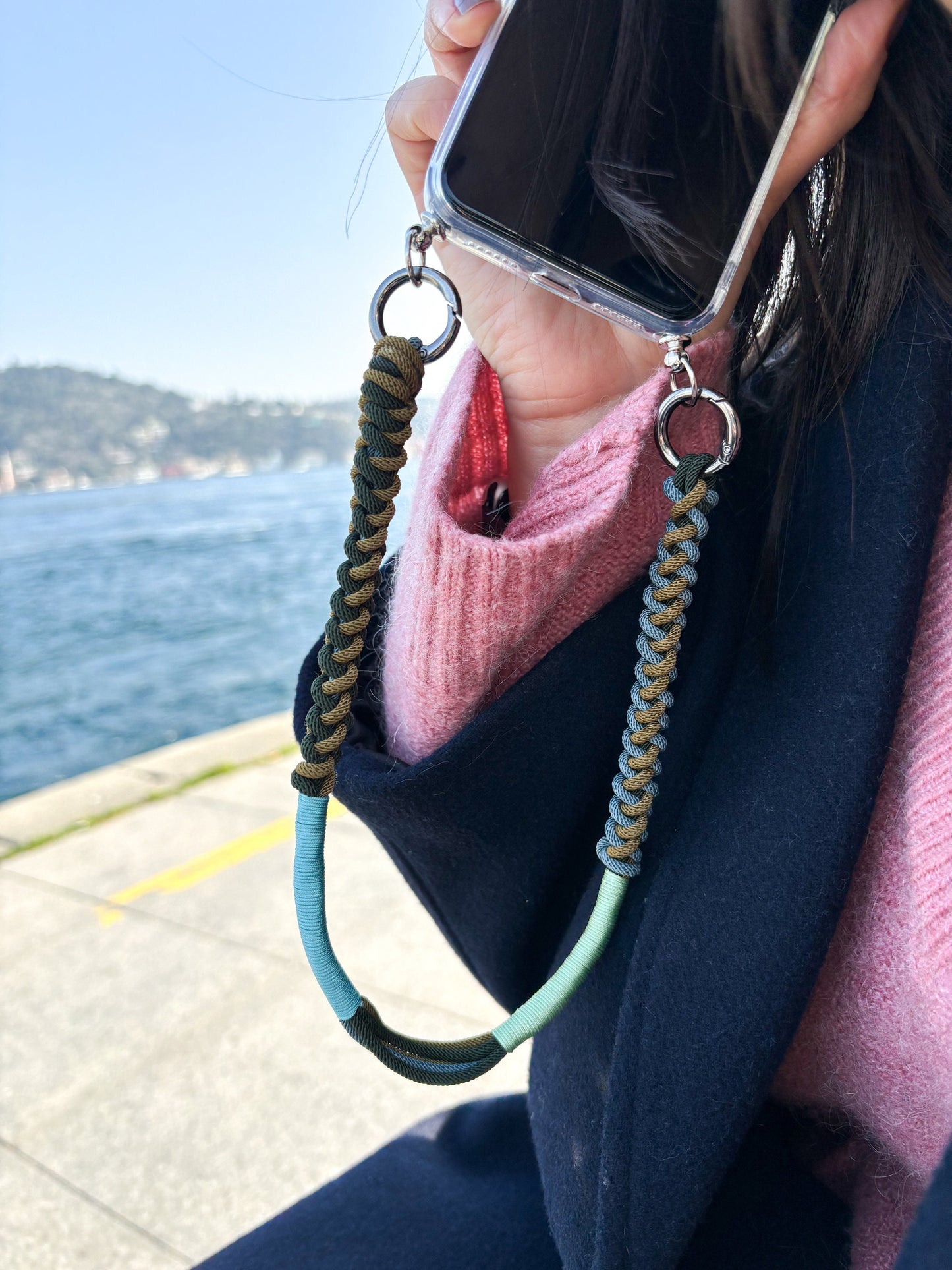 Coastal Green Crossbody Strap