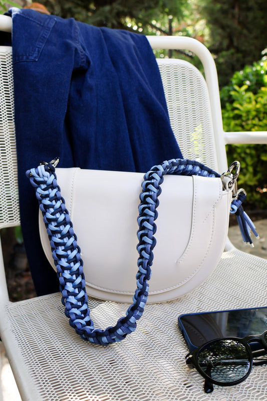 Azure Wave Shoulder Bag Strap