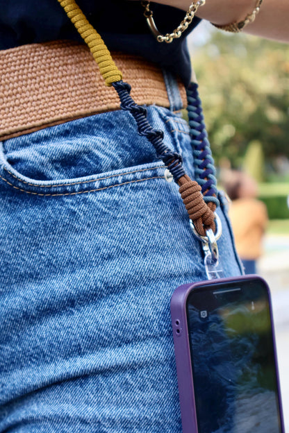 Atlas Navy Crossbody Strap