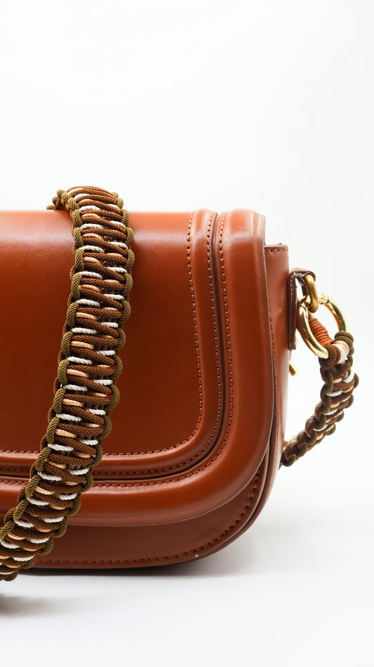 Amber Olive Shoulder Bag Strap