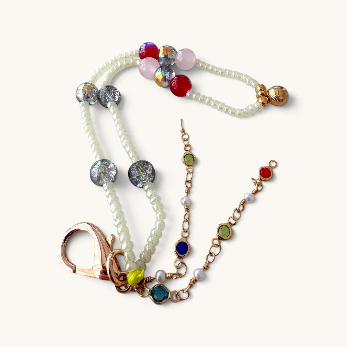Birthstone Tassel Charm