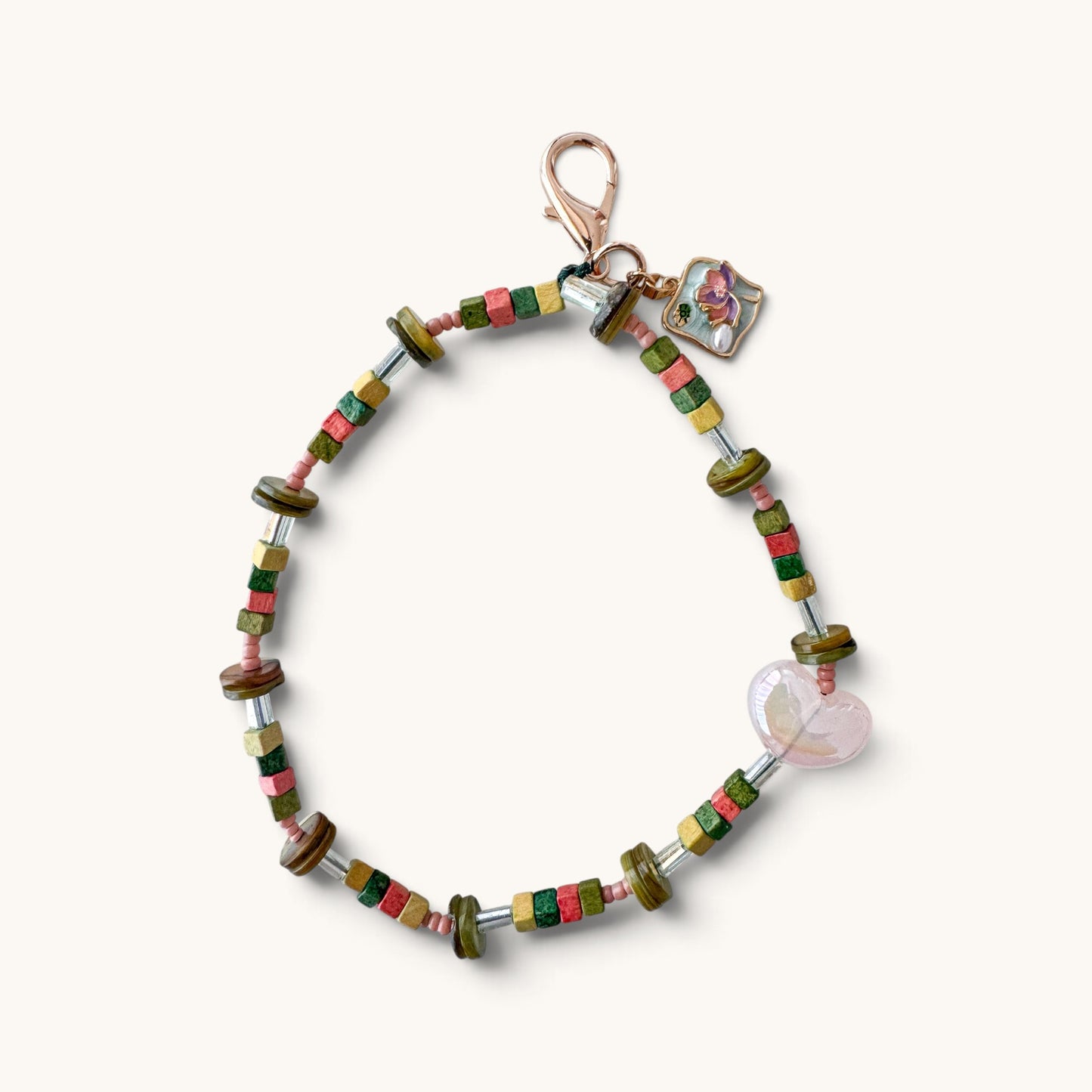 Blossom Heart Charm