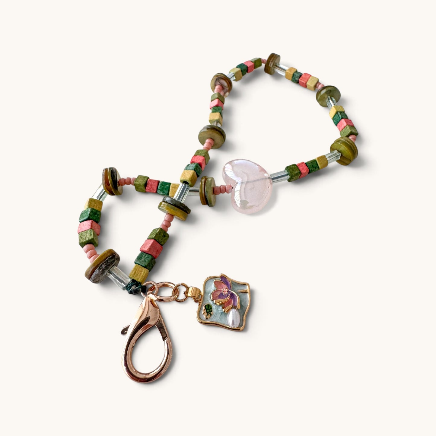 Blossom Heart Charm