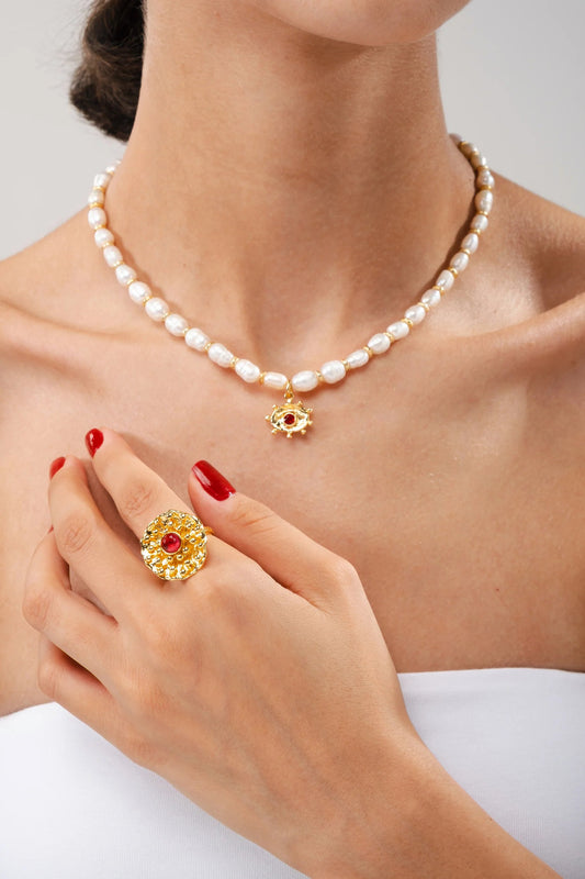 Florence Floral Ring