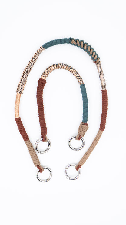 Coastal Linen Bag Strap Duo