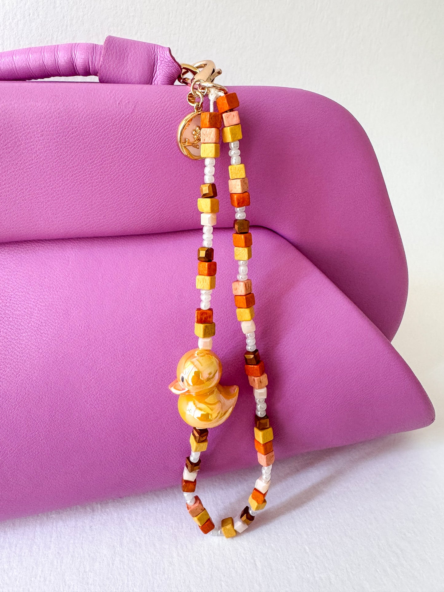 Golden Duck Charm