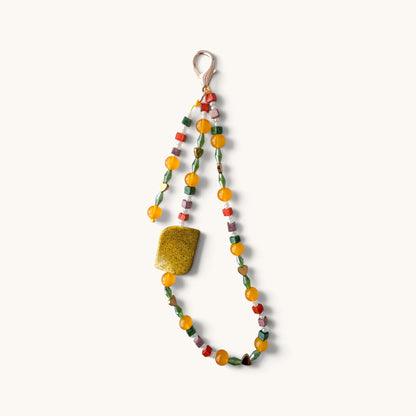 Olive Stone Charm
