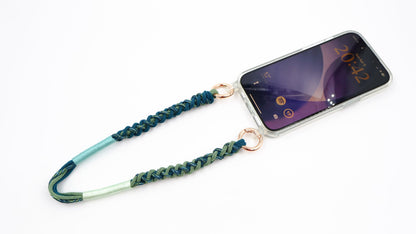 Forest Glitter Wristlet