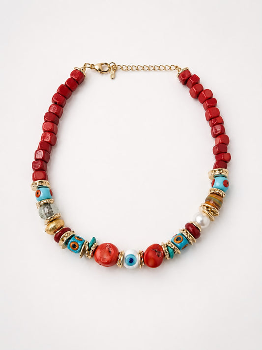 Red Coral devil eye woman necklace.jpeg