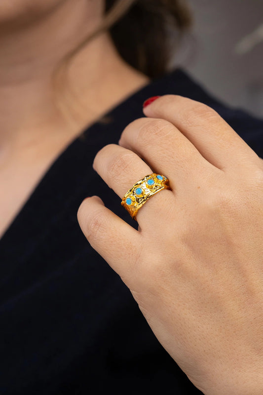 Selene Adjustable Zircon Ring