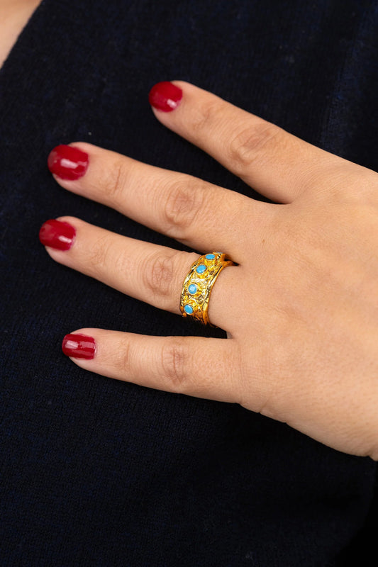 Selene Adjustable Zircon Ring
