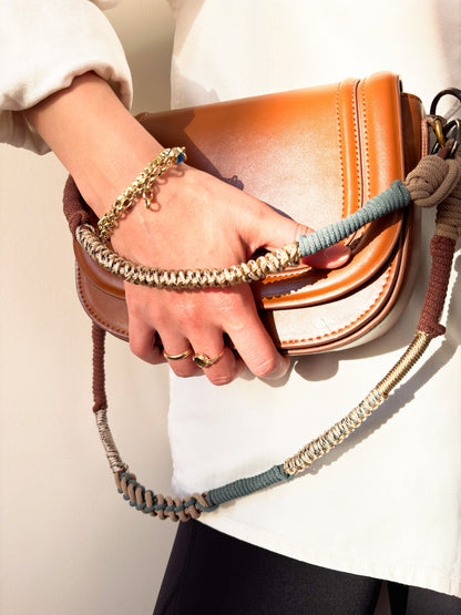 Coastal Linen Bag Strap Duo