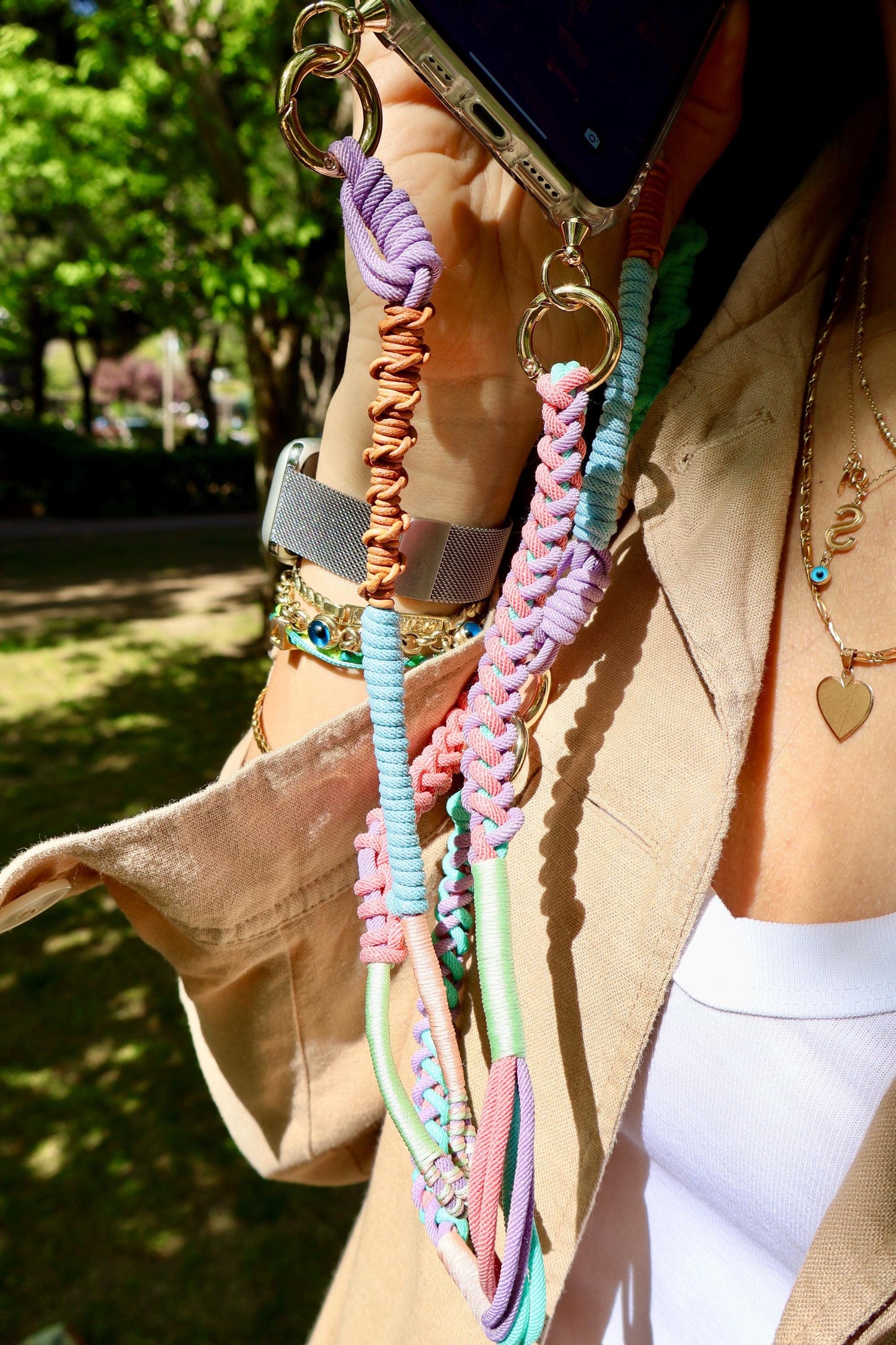 Pastel Coast Crossbody Strap