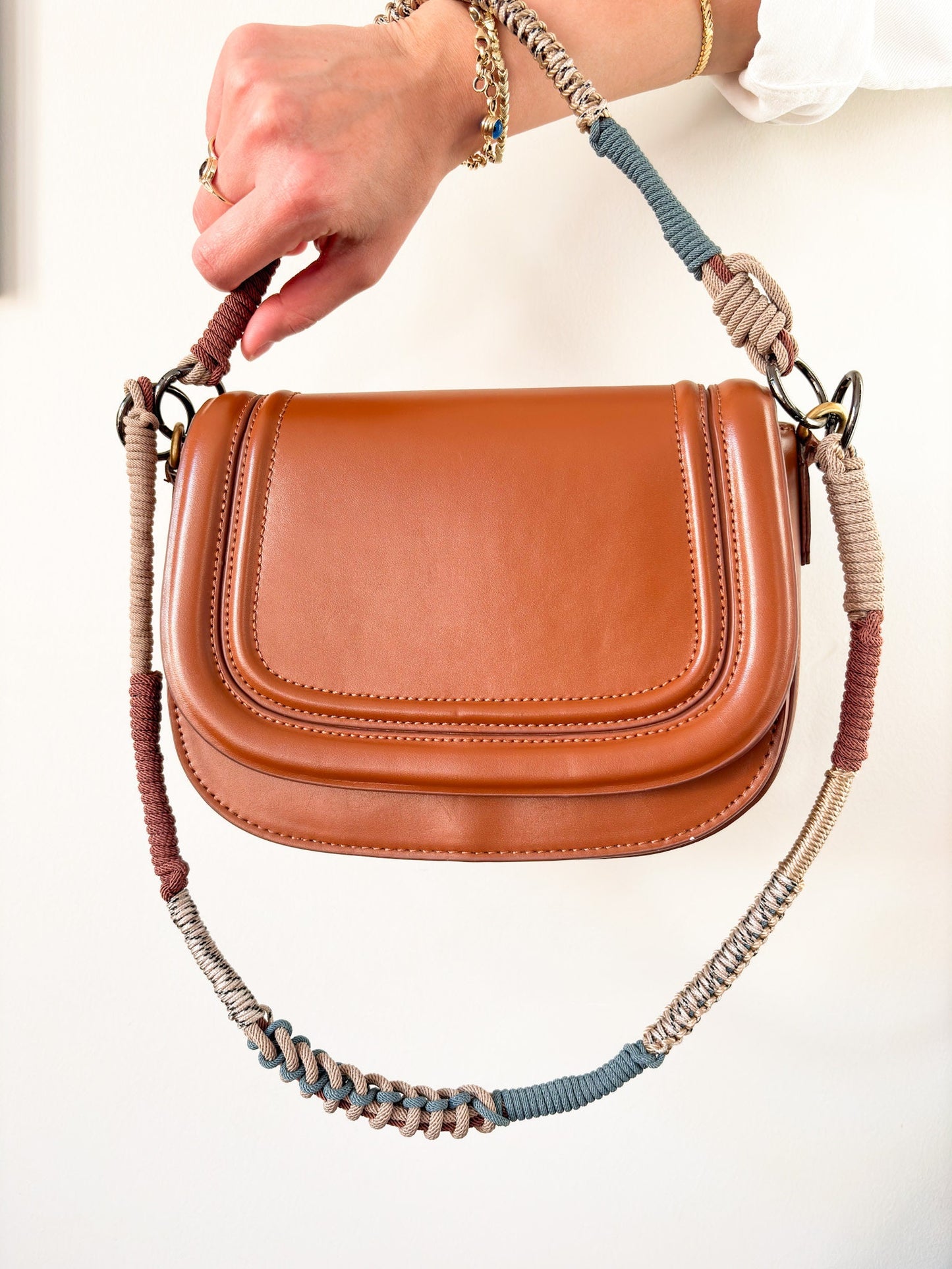 Coastal Linen Bag Strap Duo