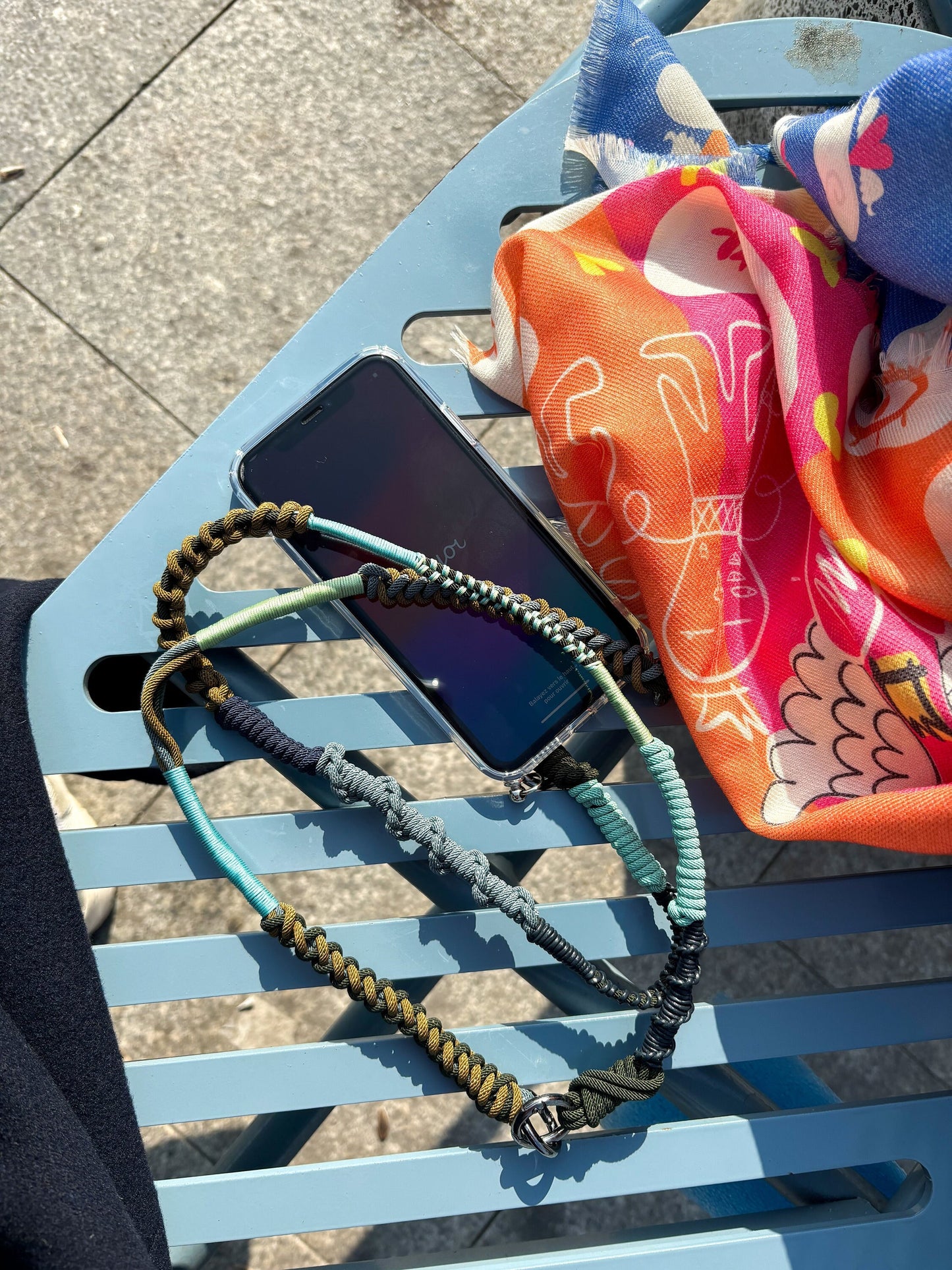 Coastal Green Crossbody Strap