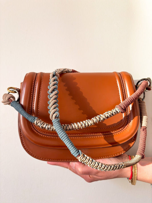 Coastal Linen Bag Strap Duo