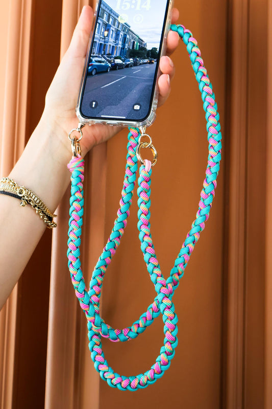 Lagoon Pink Crossbody Strap