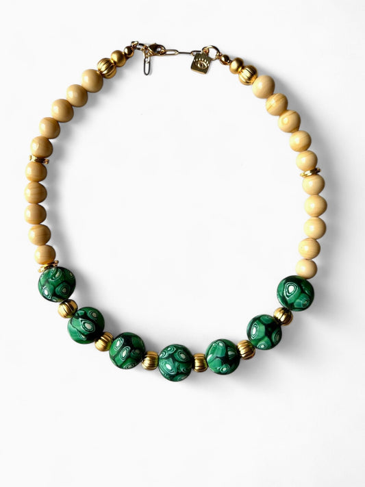 Ghana Beads Chunky Necklace