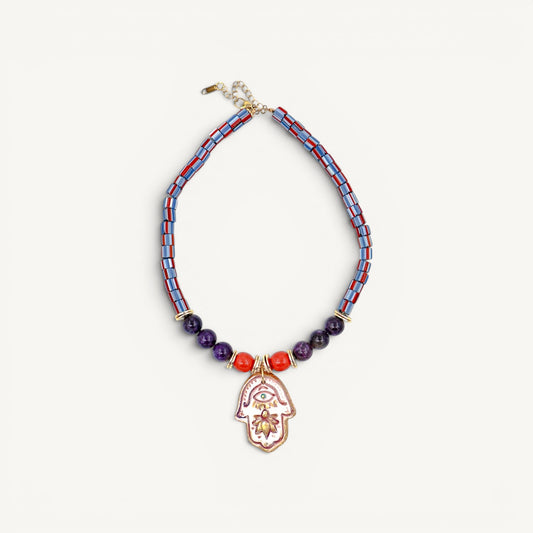 Hamsa Talisman Necklace
