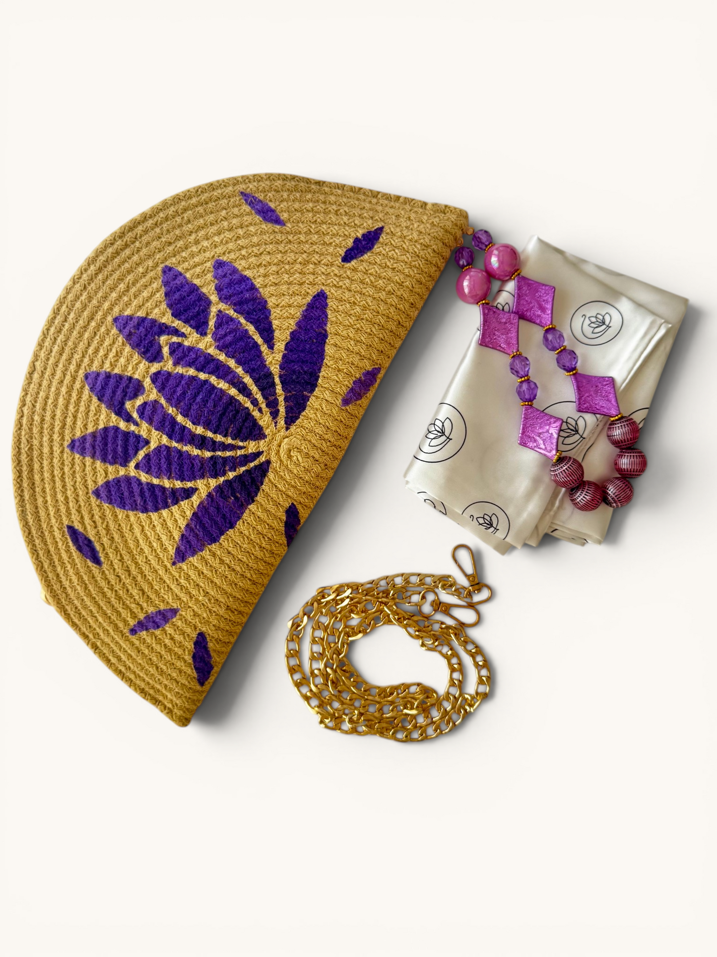 The Indigo Lotus Clutch