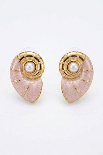 Aura Nautilus Earrings for women