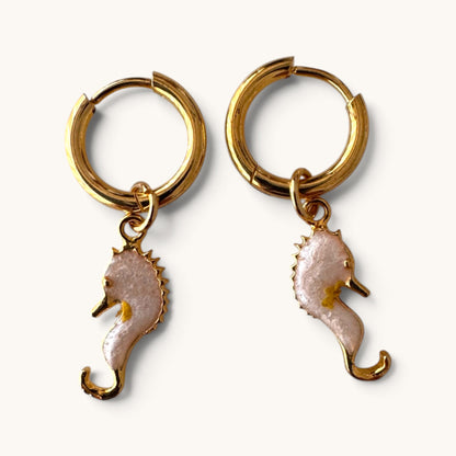 Pearl Seahorse Bikini Charm