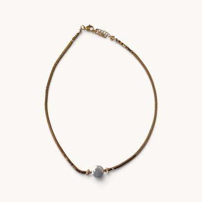 Perla Omega Necklace