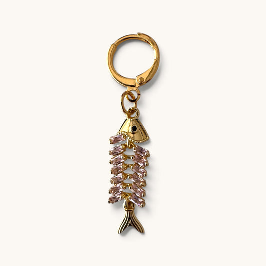 Rosé Sardine Bikini Charm