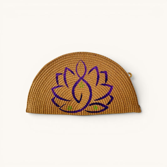 The Zen Lotus Clutch