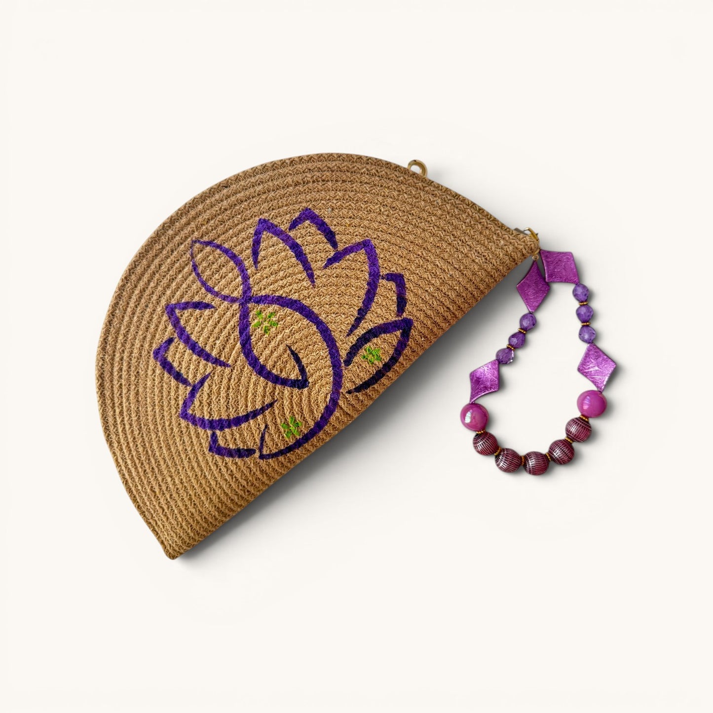 The Zen Lotus Clutch