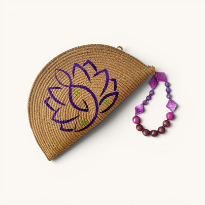The Zen Lotus Clutch