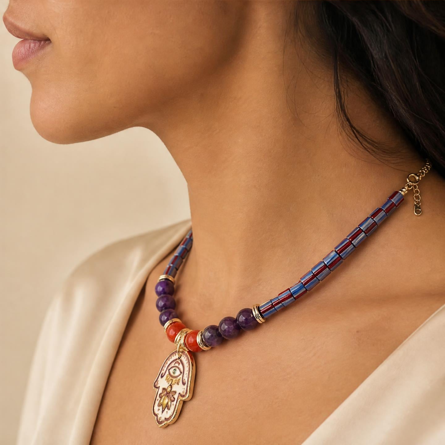 Hamsa Talisman Necklace