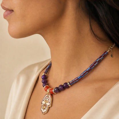 Hamsa Talisman Necklace