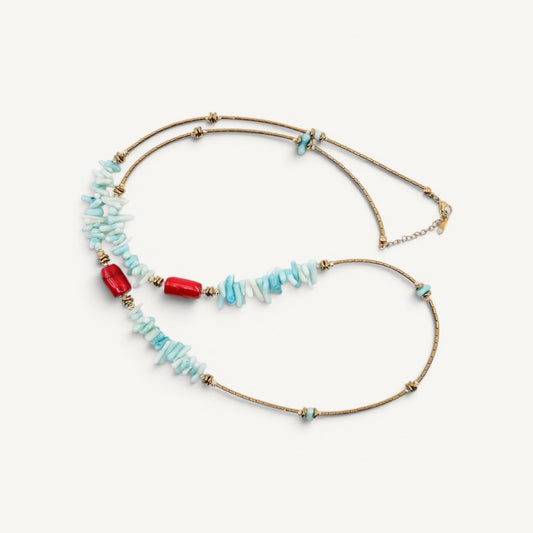 Turqoise Coral Necklace